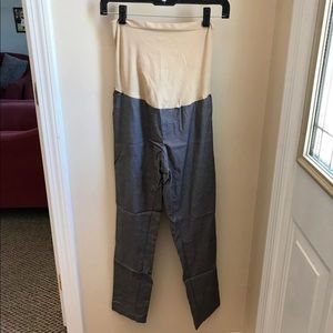 Motherhood maternity ankle dress pants